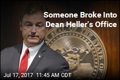Someone Broke Into Dean Heller&#39;s Office
