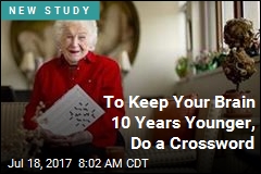 To Keep Your Brain 10 Years Younger, Do a Crossword