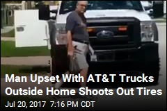 Florida Man Opens Fire on AT&amp;T Trucks in Front of Home