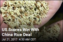 China to Allow US Rice Imports for First Time