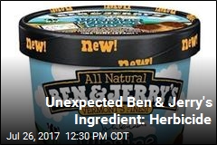 Traces of Herbicide Found in Ben &amp; Jerry&#39;s