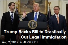 Trump Throws Weight Behind Bill to Cut Legal Immigration