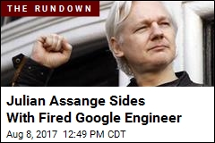 Assange Offers Fired Google Engineer a Job