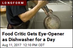 Food Critic Gets Eye-Opener as Dishwasher for a Day