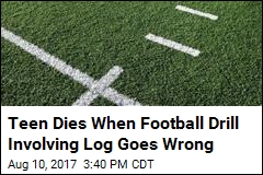 Teen Dies When Log Falls on Him During Football Drill