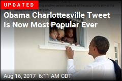 Obama Charlottesville Tweet Is 2nd Most Popular Ever