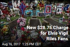 Elvis Fans Not Happy About $28.75 Charge for Vigil