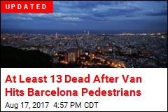 Van Plows Into Pedestrians in Barcelona