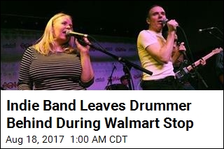 Belle &amp; Sebastian Forgets Drummer in a Walmart