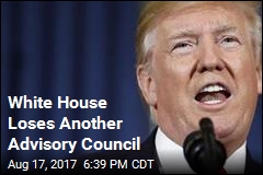 Trump Disbands 3rd White House Advisory Council