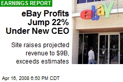 eBay Profits Jump 22% Under New CEO