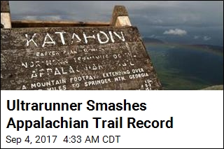 Ultrarunner Smashes Appalachian Trail Record
