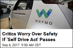 Fate of Self-Driving Cars to Go to House Vote