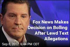 Eric Bolling Out at Fox News After Lewd Text Allegations
