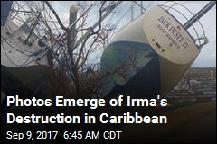Photos Emerge of Irma&#39;s Destruction in Caribbean