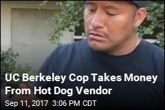 UC Berkeley Cop Takes Money From Hot Dog Vendor