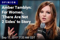 Amber Tamblyn: For Women, &#39;There Are Not 2 Sides&#39; to Story
