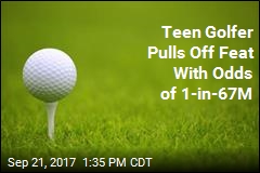 Teen Golfer Pulls Off Feat With Odds of 1-in-67M