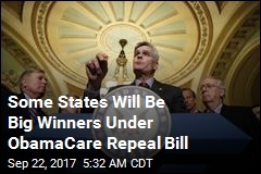 Some States Will Be Big Winners Under ObamaCare Repeal Bill