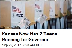 Another Kansas 16-Year-Old Is Running for Governor