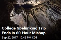 College Student Gets Trapped in Indiana Cave for 60 Hours