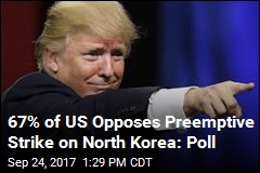 Poll: Just 37% of US Trusts Trump on North Korea