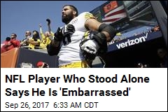 Steelers Player Didn&#39;t Mean to Stand Alone During Anthem