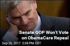 Senate GOP Won&#39;t Vote on Health Care Bill