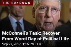 McConnell&#39;s Task: Recover From Worst Day of Political Life