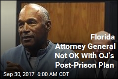 Florida Attorney General Not OK With OJ&#39;s Post-Prison Plan