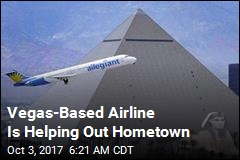 Vegas-Based Airline Is Helping Out Hometown