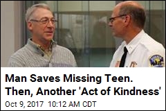 He Saved a Missing Girl. Then He Gave His $7K Reward to Her