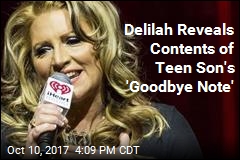 Delilah Describes Late Teen Son&#39;s Battle With Depression