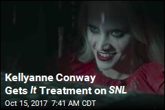 Kellyanne Conway Gets It Treatment on SNL