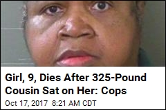 Cops: 325-Pound Woman Sat on Kid as Punishment, Fatally