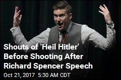 Shouts of &#39;Heil Hitler&#39; Before Shooting After Richard Spencer Speech