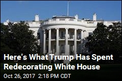 White House Redecorating Bill Under Trump: $1.75M