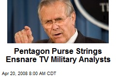 Pentagon Purse Strings Ensnare TV Military Analysts