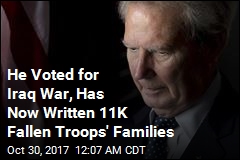 Lawmaker Who Regrets Iraq Vote Has Written to 11K Relatives of Dead Soldiers