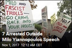 7 Arrested Outside Milo Yiannopoulos Speech
