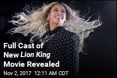 Beyonce Joins Lion King Cast