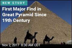 First Major Find in Great Pyramid Since 19th Century