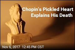 Secret Viewing of Chopin&#39;s Pickled Heart Provided Answer