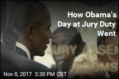 Obama Serves Jury Duty