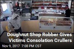 Suspect Hands Out Doughnuts During Robbery