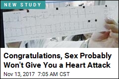 Congratulations, Sex Probably Won&#39;t Give You a Heart Attack