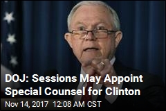 DoJ Is Considering a Clinton Foundation Special Counsel