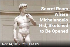 Secret Room Covered in Michelangelo Sketches to Be Opened to Public