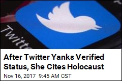 After Twitter Yanks Verified Status, a Holocaust Comparison