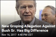 Woman Claims Bush Sr. Groped Her During Presidency